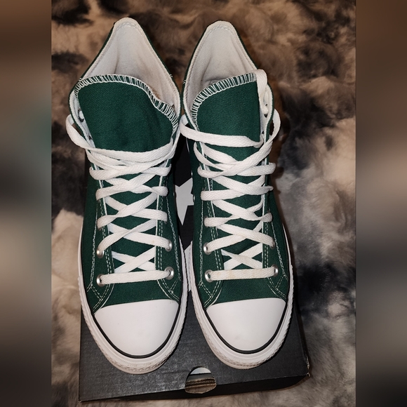 Converse Green High-Top Sneakers - Picture 5 of 6